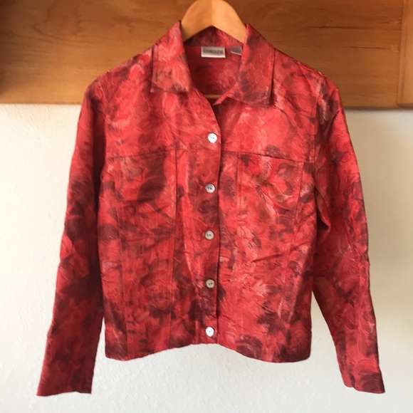 Chico’s Silk Blend Lightweight Blazer - Picture 3 of 11